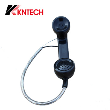 Auricular impermeable del ABS con el cable acorazado (T2) Kntech